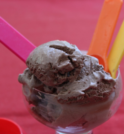 גלידה שוקולד ביתית בלי מכונה (3 מרכיבים)!