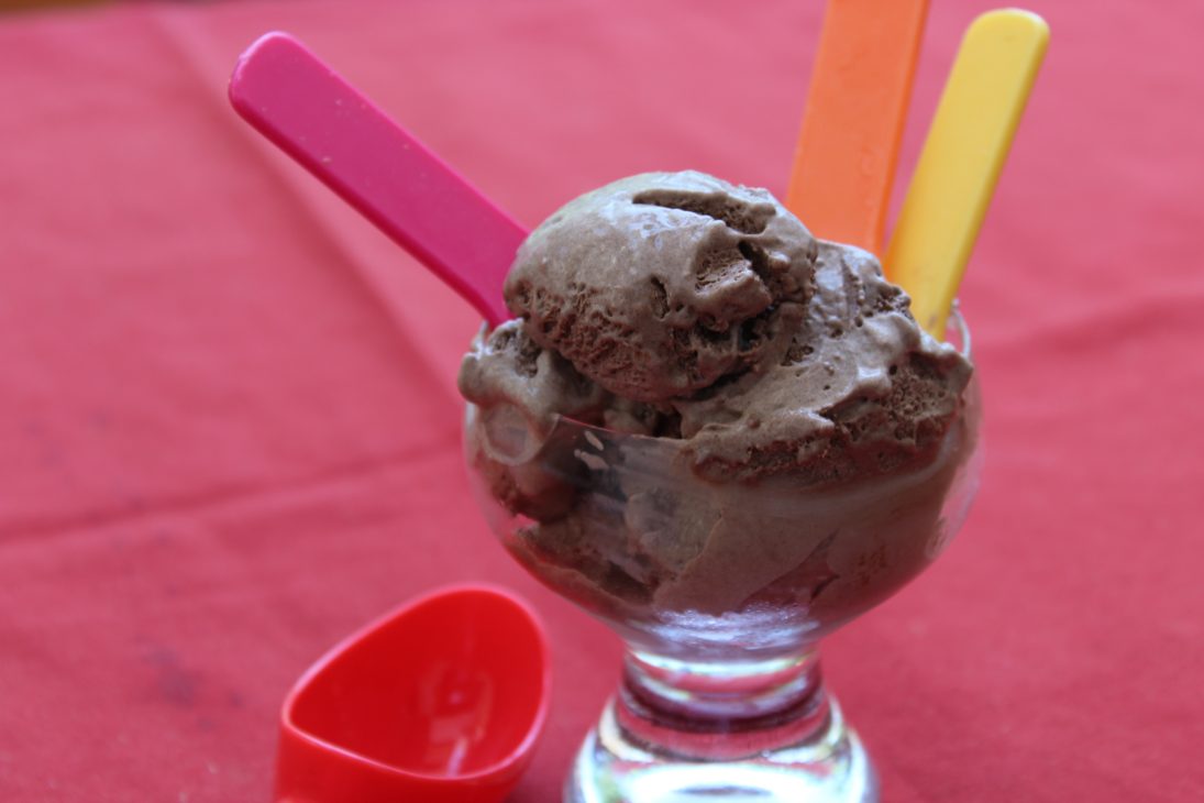 גלידה שוקולד ביתית ללא מכונה!