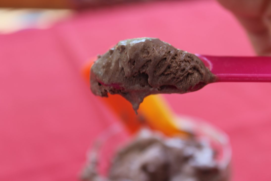 גלידה שוקולד בלי מכונה מחלב מרוכז מתכון